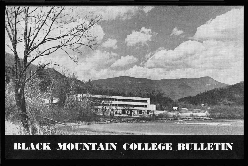 A Plan for Black Mountain College